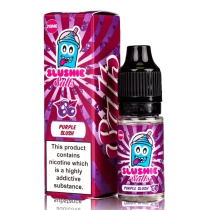 Purple Slush By Slushie 10ml Nic Salt - Nicotine Strength#10mg (Salt)>20mg (Salt) (5C0902)