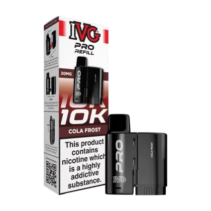 Cola Frost IVG Pro 12 Refill Pack - Vapeshop Co
