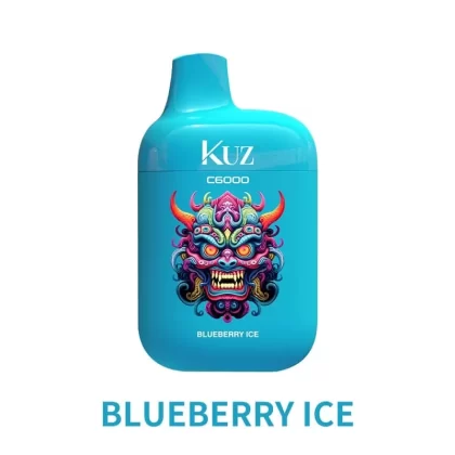 Kuz C6000 Puffs – Blueberry Ice - Vape Store