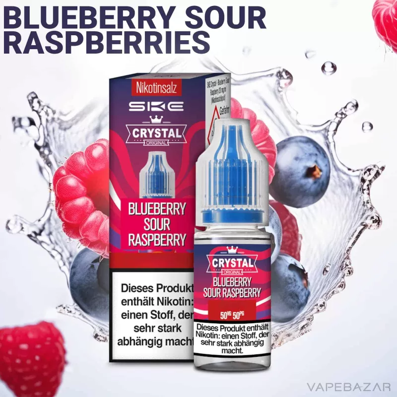 SKE Crystal Liquid – Blueberry Sour Raspberry - Vapebazar