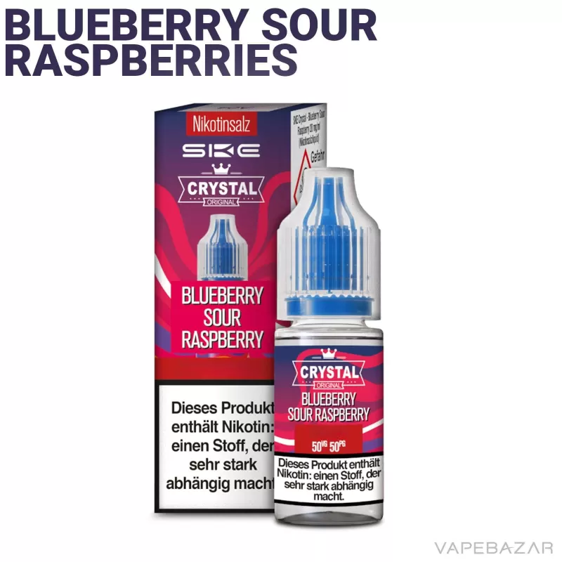 SKE Crystal Liquid – Blueberry Sour Raspberry - Vapebazar - Image 2