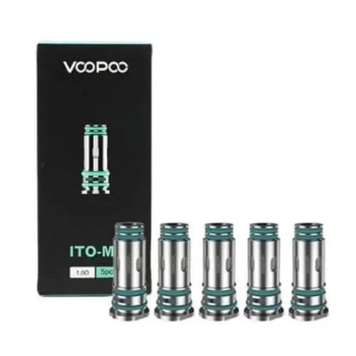 Voopoo ITO Replacement Coils - 0.5 Ohm, 0.7 Ohm (B7DBC4)
