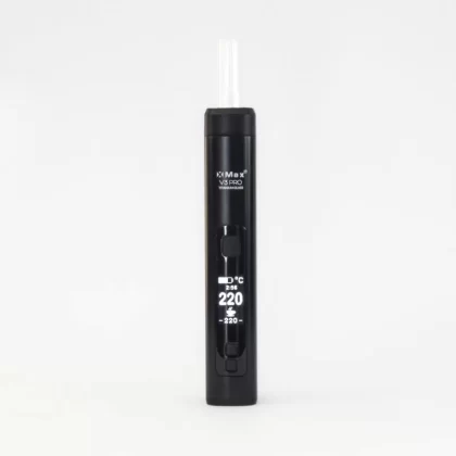 X-MAX V3 Pro Titanium Glass – Portable Vaporizer - Black, Blue; session or on-demand