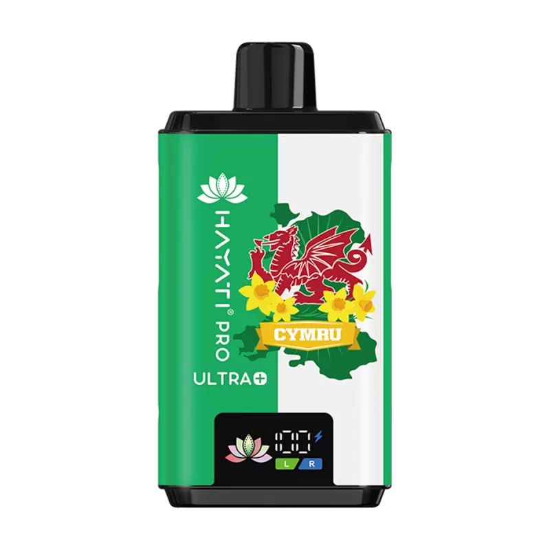 Hayati Pro Ultra Plus 25000 Wales Souvenir Edition - Vapeshop Co