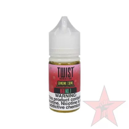 Twist – Red No. 1 – Salt Nic – 30mL - Vape Product