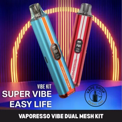 VAPORESSO VIBE DUAL MESH KIT IN DUBAI - Black, Fresh Green
