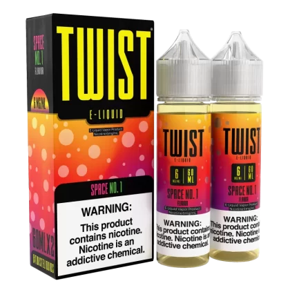 TWIST E-Liquid - Space No.1 - 120ML E-Liquid (Twin 60ML Pack)