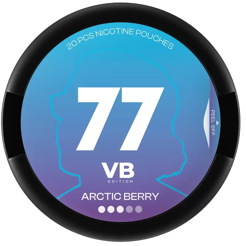 77 Arctic Berry Nicotine Pouches (5 Pack)
