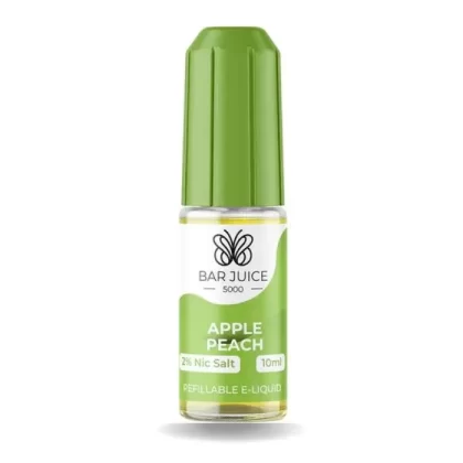 Apple Peach Nic Salt E-Liquid by Bar Juice