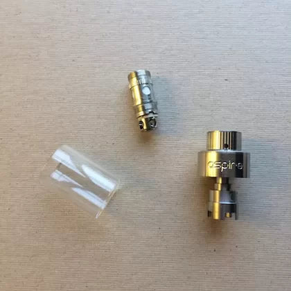 Aspire Atlantis V 2 Replacement 3ml Glass Upper Hardware & Coil - Vape Store