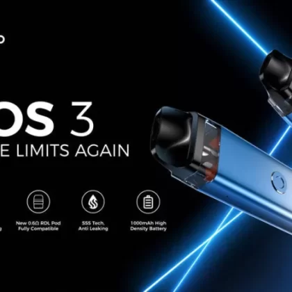 Vaporesso XROS 3 MINI Kit - Black - Skullvaping