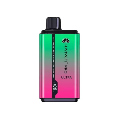 Hayati Pro Ultra 15000 Puffs Fizzy Lemon Lime Watermelon Fresh Mint