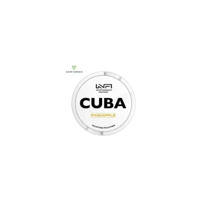 Pineapple Nicotine Pouches by Cuba