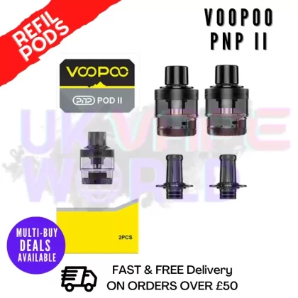 VooPoo PnP 2 Replacement Pod [Pack Of 2]