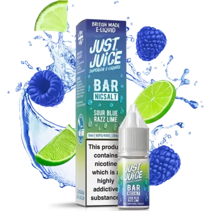 Just Juice Bar Sour Blue Razz Lime Nic Salt