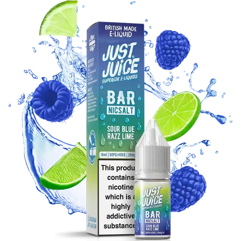 Just Juice Bar Sour Blue Razz Lime Nic Salt