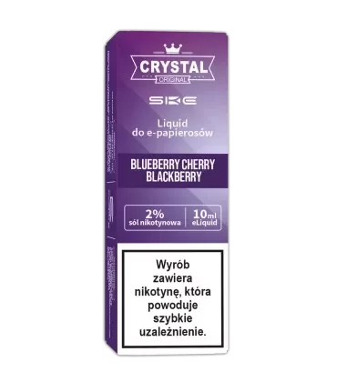 Liquid Crystal Salt 20mg 10ml Blueberry Cherry Blackberry