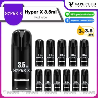 Hyper X Pod Juice 3.5ml - Vapeclubth