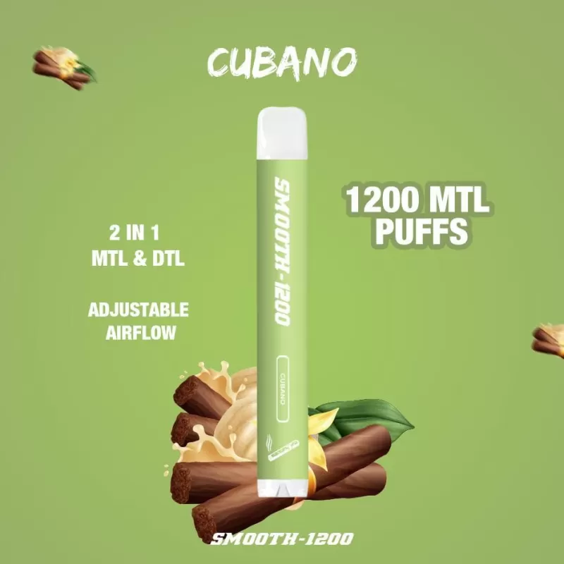 SMOOTH DISPOSABLES (50MG - 1200 Puffs) - Passion Mango Litchi - Image 3