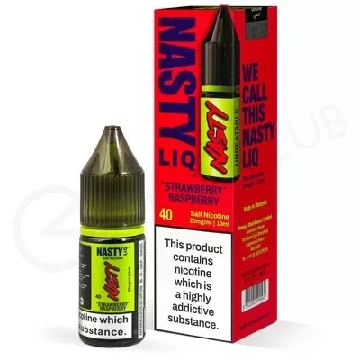 Strawberry Raspberry Nic Salt E-Liquid by Nasty Liq - Ecigpremium