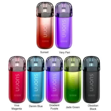 Suorin Air Hybrid Pod System - Denim Blue, Gradient Purple