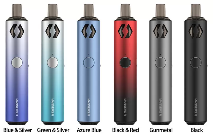 Vapefly Manners R Pod Kit 1000mAh - Gunmetal - Image 2