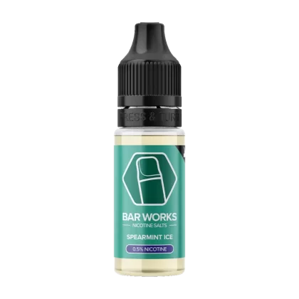 Spearmint Ice Nic Salt by Bar Works - 10ml - 20mg - Vape Product