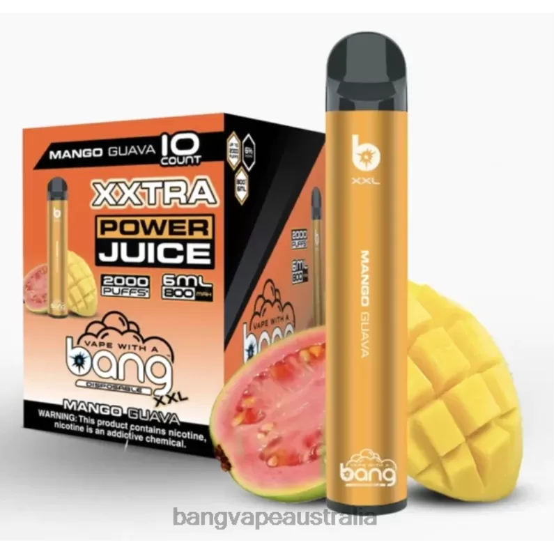 Bang Vape XXL 2000 puffs 6006N20 Mango Guava – Gang Vape Price - Bangvapeaustralia