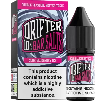 Sour Blueberry Ice Drifter Bar Salts E-Liquid - 20mg