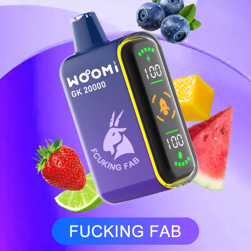 Woomi GK 20000 Puffs Rechargeable Disposable Kit - Miami Mint - Image 2