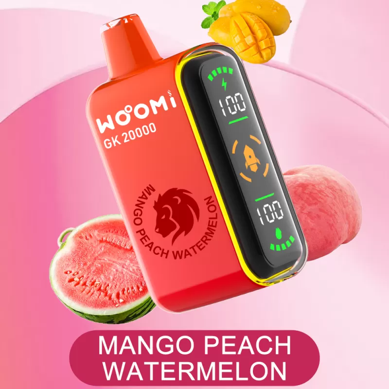 Woomi GK 20000 Puffs Rechargeable Disposable Kit - Miami Mint - Image 3