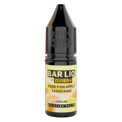 Zeus Juice Bar Liq Sour Pineapple Tangerine Nic Salt