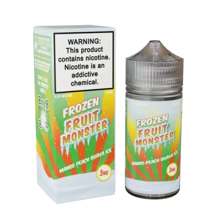Frozen Fruit Monster - Mango Peach Guava Ice - 100ML E-Liquid - 3MG