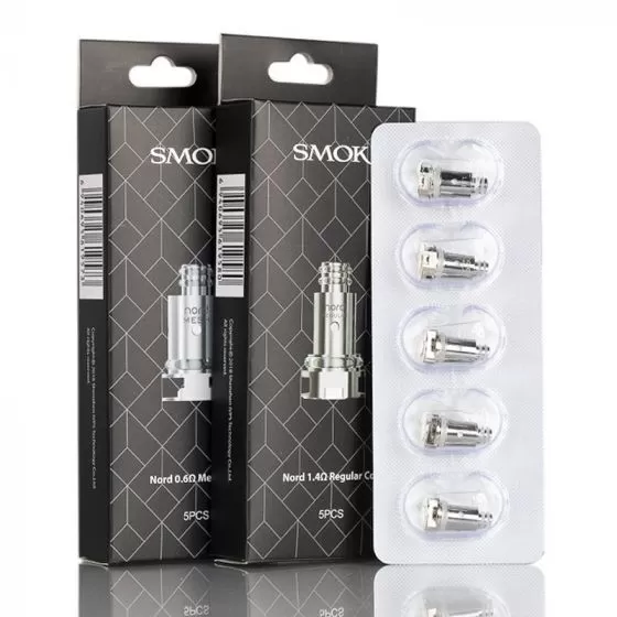 5pcs-pack - Smok Nord Replacement Coils for Priv N19 Kit, Vape Pen Nord 19 kit, Vape Pen Nord 22 Kit, Nord Aio 19 Kit, Nord Aio 22 Kit, Alike Kit, Nord 2 Kit, Fetch Mini Kit, RPM40 Kit, Nord (57924A) - Image 3