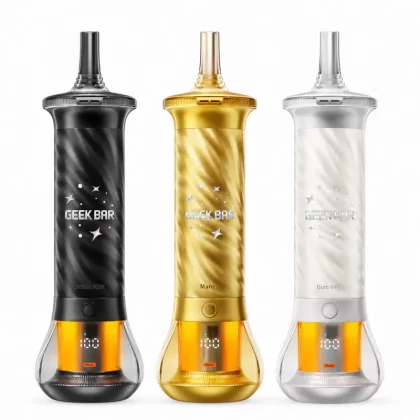 Geek Bar BURJ 80K DTL Disposable (0.5%, 80000 Puffs) - Blue Razz, Blueberry Gum