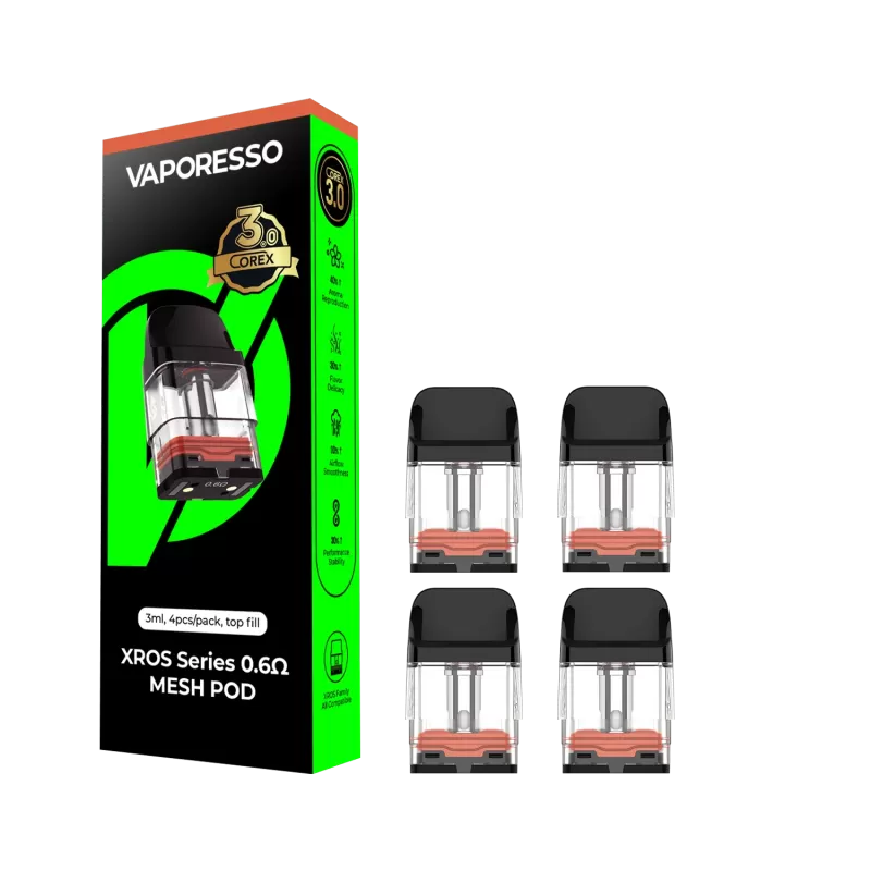 Vaporesso Corex 3.0 XROS Replacement Pod - 4 Count - Image 3