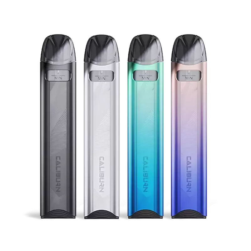 Uwell Caliburn A3S Pod System - Iris Purple, Lake Green