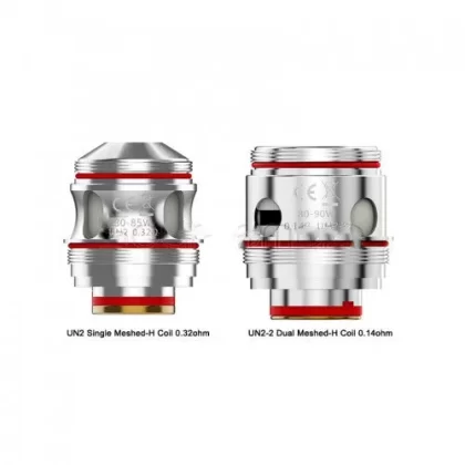 Uwell Valyrian III 3 Replacement Coil 2pcs/pack - UN2-2 Dual Meshed-H Coil 0.14ohm