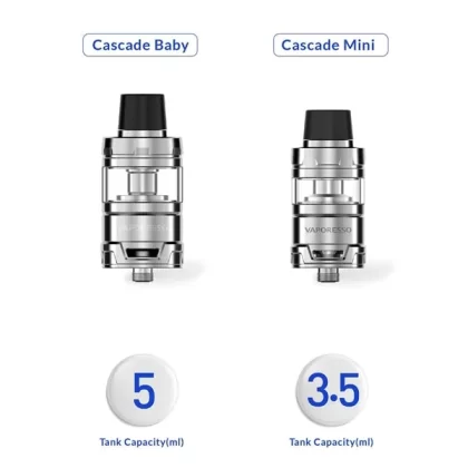 Vaporesso Cascade Baby-Mini Sub Ohm Tank Atomizer (5ML)-3.5ML - Rainbow / 3.5ml