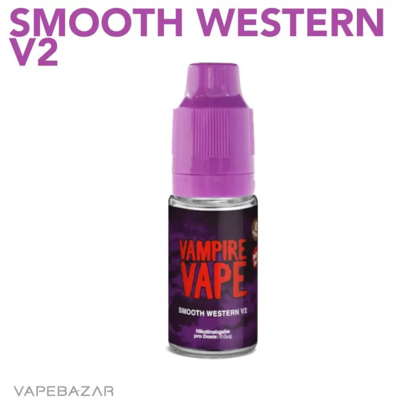 Vampire Vape Liquid – Smooth Western V2 - Vapebazar - Image 2