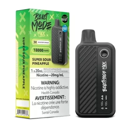 Flavour Beast Beast Mode Max 18K Disposable – Super Sour Pineapple
