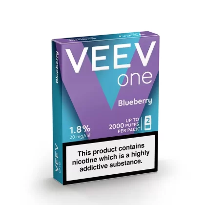 VEEV ONE Blueberry Pods (2 Pack) - Nicotine Strength#20mg
