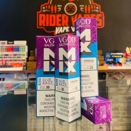 VGOD MIX BLUE RAZZ ICED SALTNIC - NICOTINE#50MG>25MG