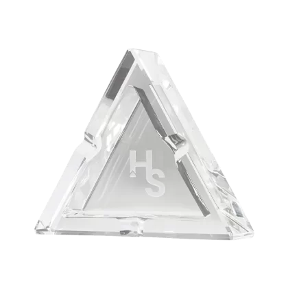 Higher Standards Glass Ashtray Clear - Vape Store