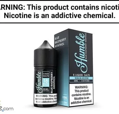 BLUE RASPBERRY MENTHOL BY HUMBLE SALT TFN 30ML - Vapejuice