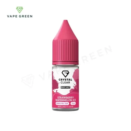 Strawberry Watermelon Ice Nic Salt E-Liquid by Crystal Clear - Eliquidsupply