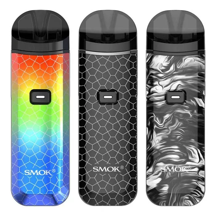 Smok Nord Pro Pod Vape Kit - Silver Red Armor Kit - Image 2