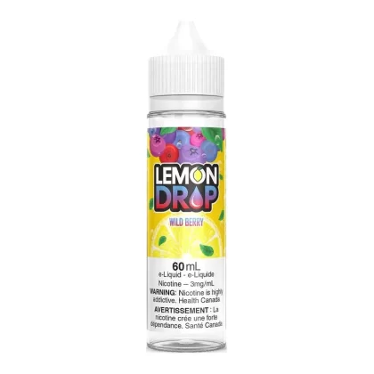 Lemon Drop Freebase E-Liquid – Wild Berry 60ml - Nicotine Strength#3mg/ml>6mg/ml>12mg/ml
