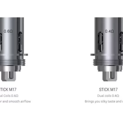 Smoktech M17 Coils ohms 5pk - 0.4 ohm
