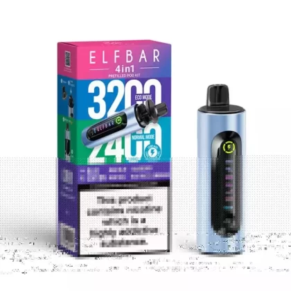 Elf Bar 4-in-1 Prefilled Pod Kit - Choose#Berry Editon>Blue Edition>Blueberry Edition>Drinks Edition>Lemon Edition>Fruits Edition>Ice Drinks Edition>Mixed Fuits Edition>Pineapple Edition>Pin